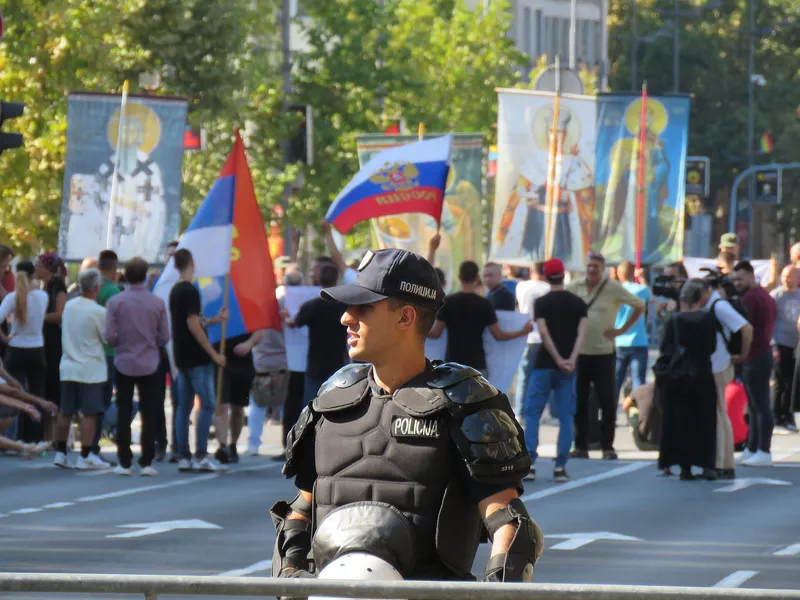 Arşiv fotoğrafı: Sırbistan'da polis, bakanlık ve PIO fonunda belge imha iddialarını inceliyor