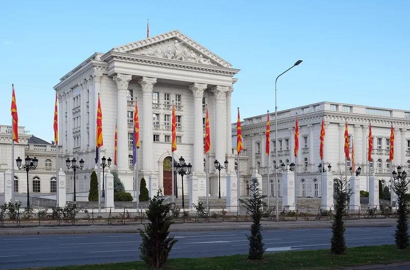 Arşiv fotoğrafı: Kuzey Makedonya'da hukuk yeterlilik sınavı için dil önerisine öğrencilerden tepki